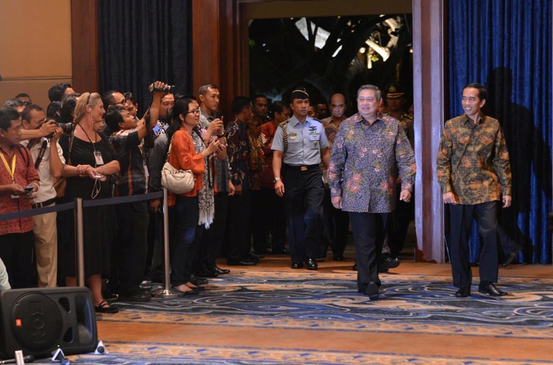 Katadata Pertemuan SBY-Jokowi di Bali 27 Agustus 2014